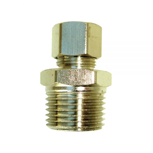 Chrome Plated Brass Compression Fittings
